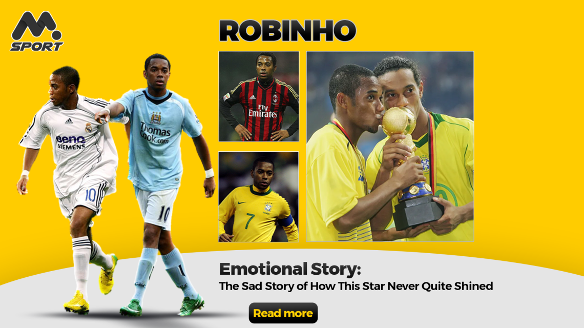 Robinho: From Madrid to Prison- The Sad Story of How This Star Never Quite Shined